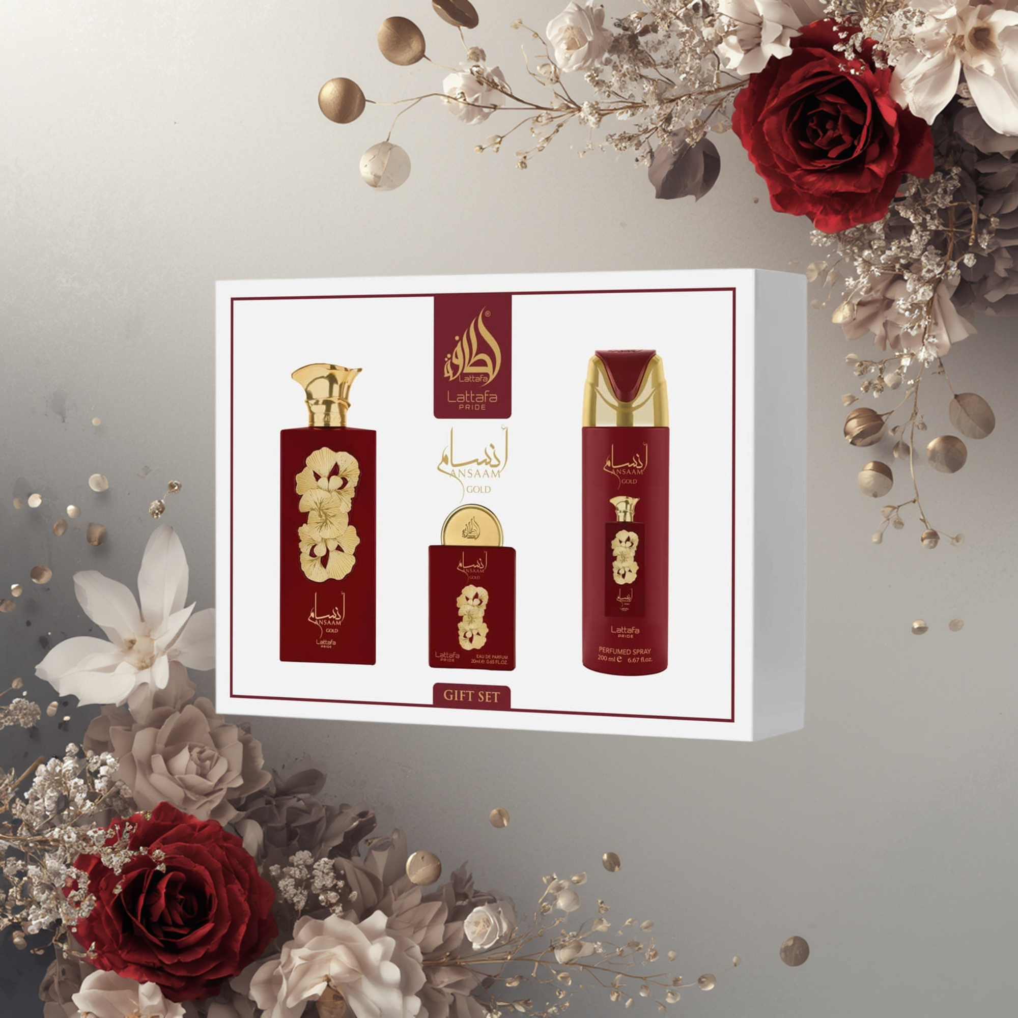 Coffret Lattafa - Ansaam Gold