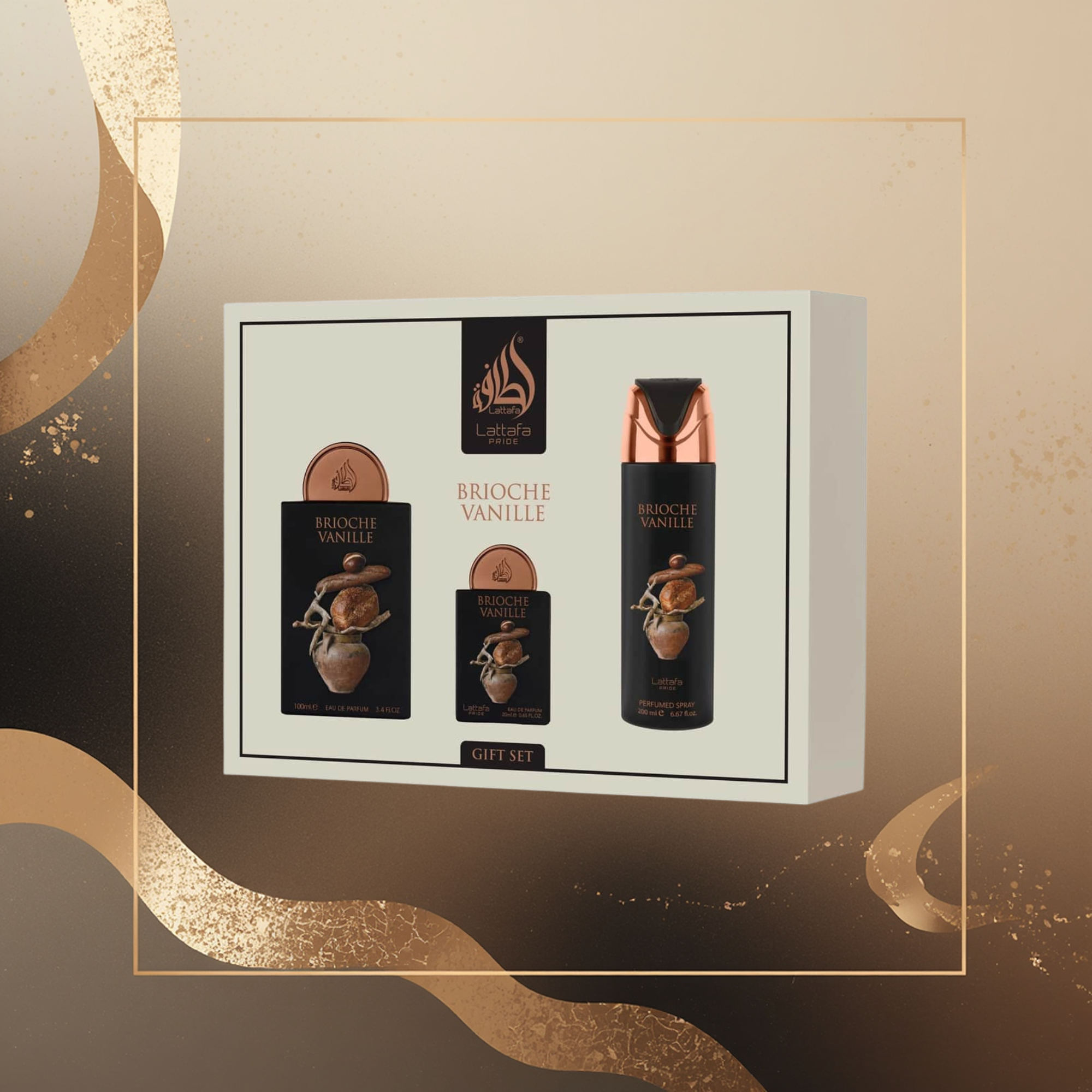 Coffret Lattafa - Brioche Vanille