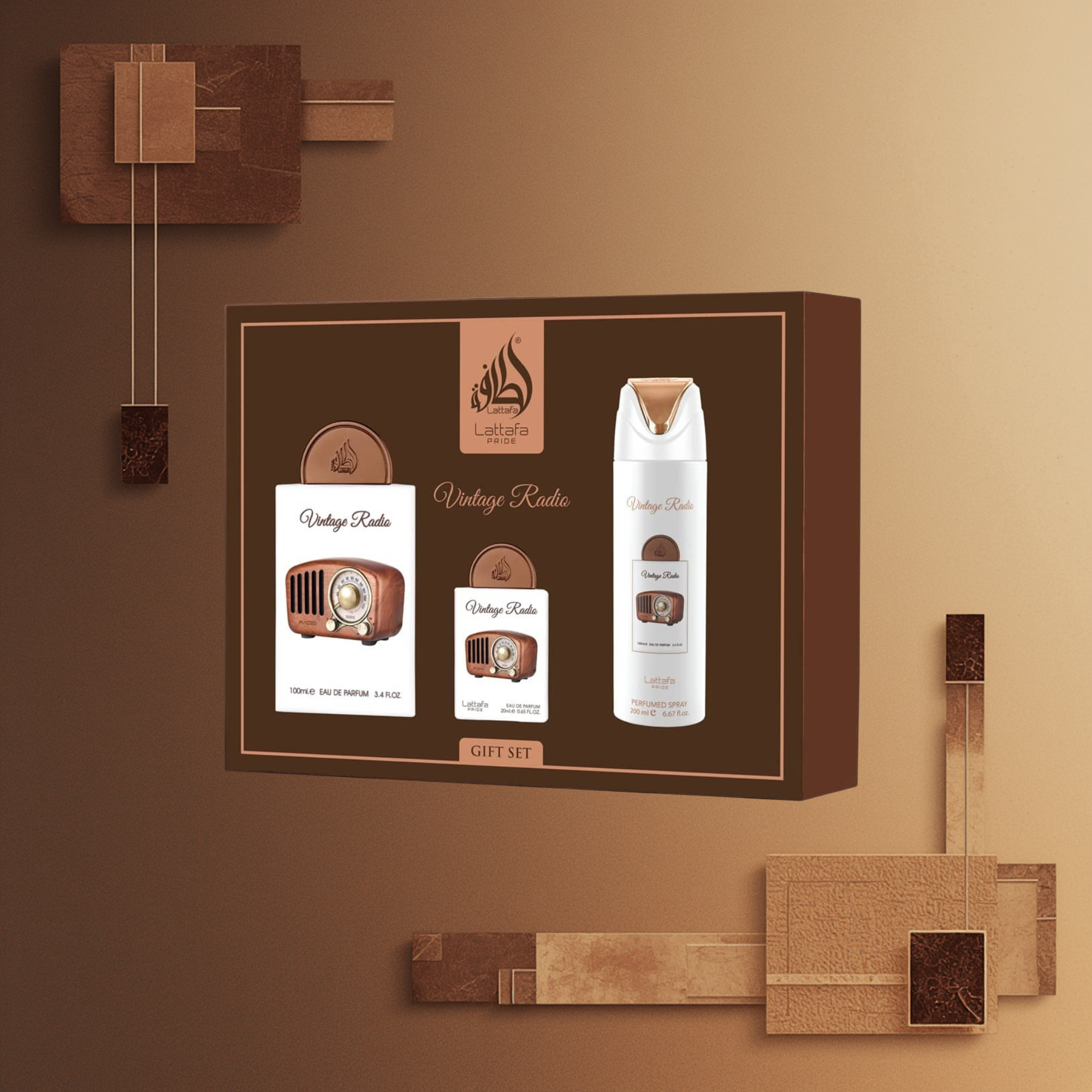 Coffret Lattafa - Vintage Radio