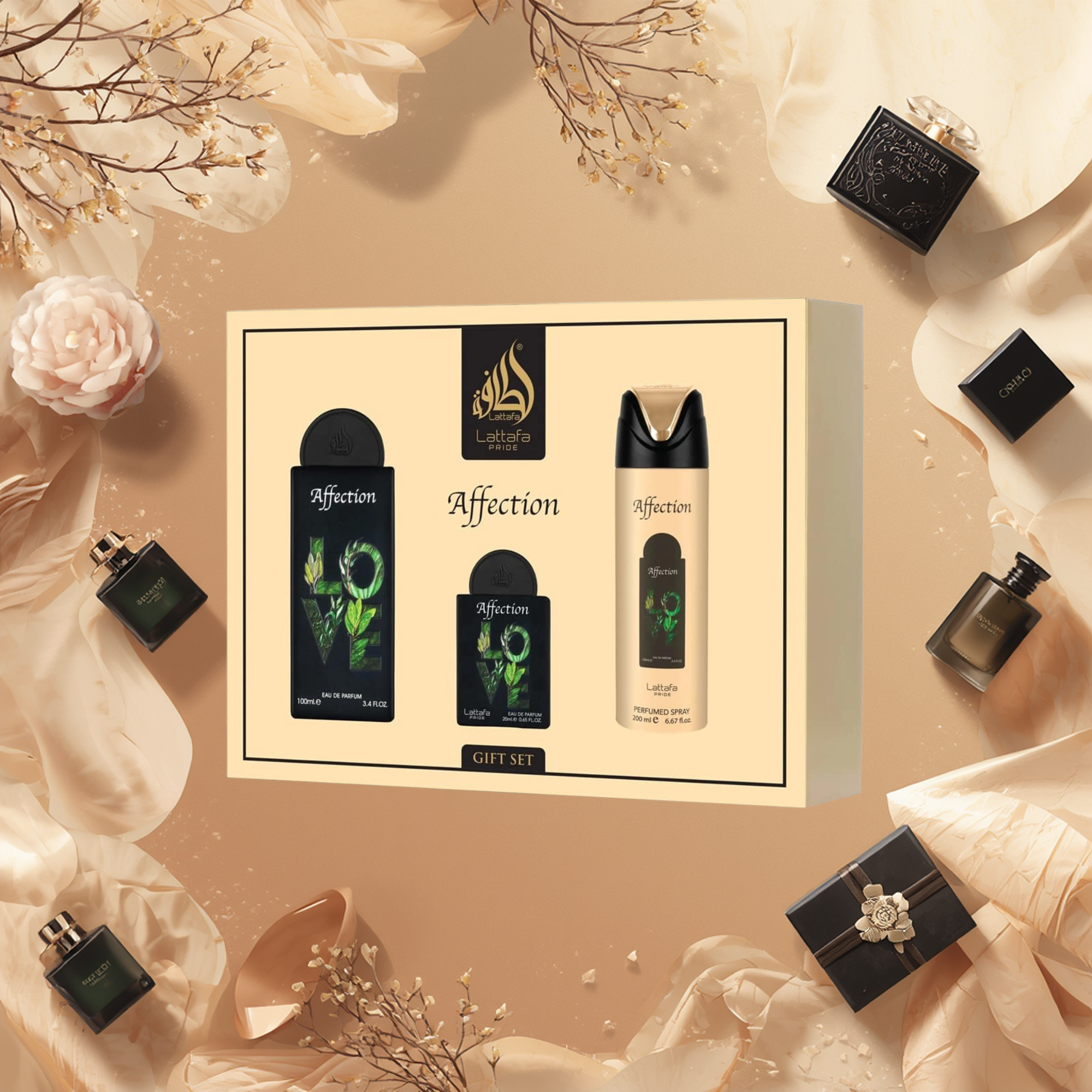 Coffret Lattafa - Affection